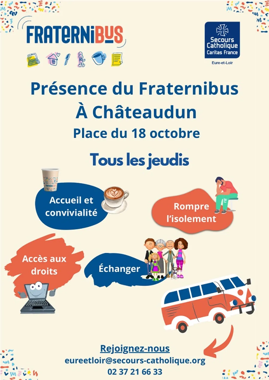 CHÂTEAUDUN - Présence du Fraternibus