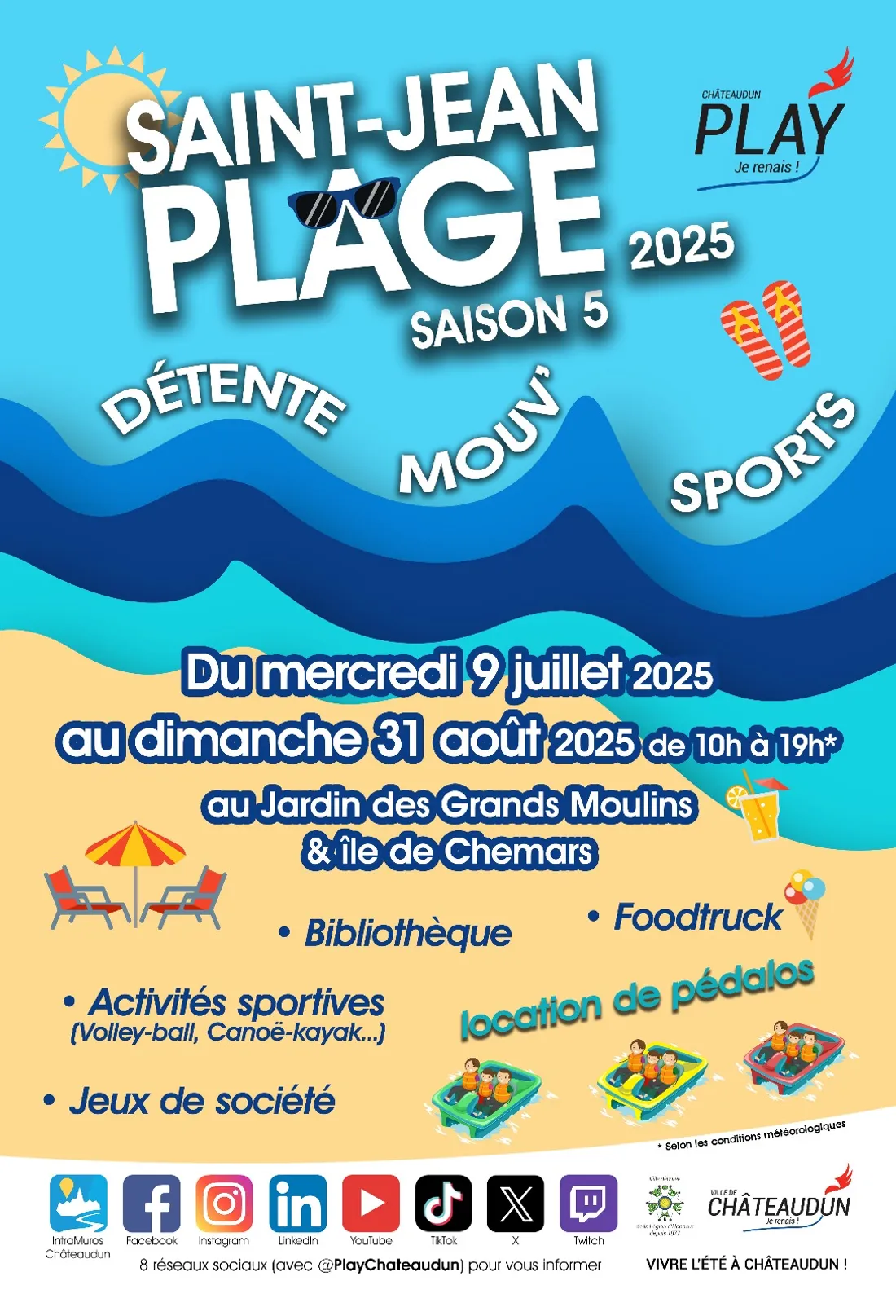CHÂTEAUDUN - Saint-Jean Plage