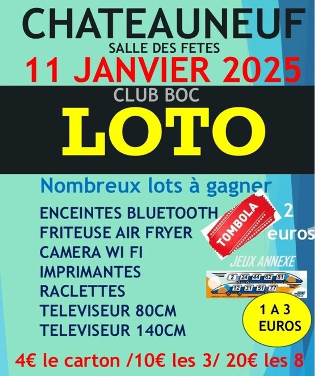 CHÂTEAUNEUF-EN-THYMERAIS - Loto de la pétanque