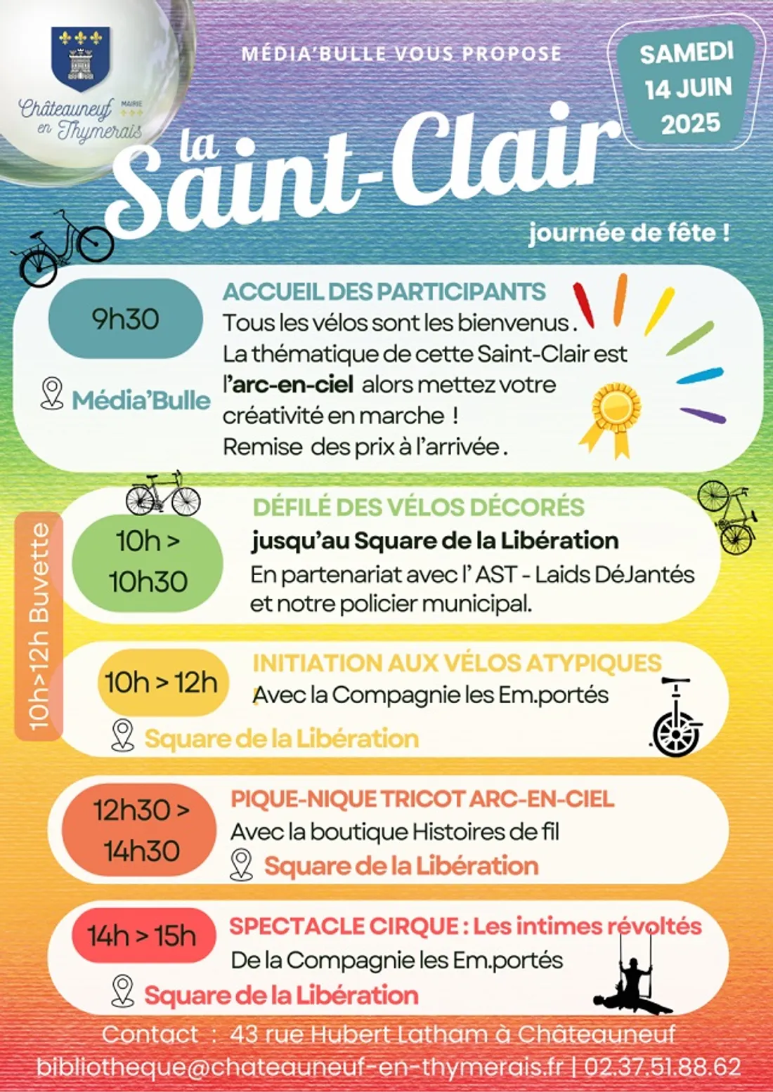 CHÂTEAUNEUF-EN-THYMERAIS - Fête de la Saint-Clair