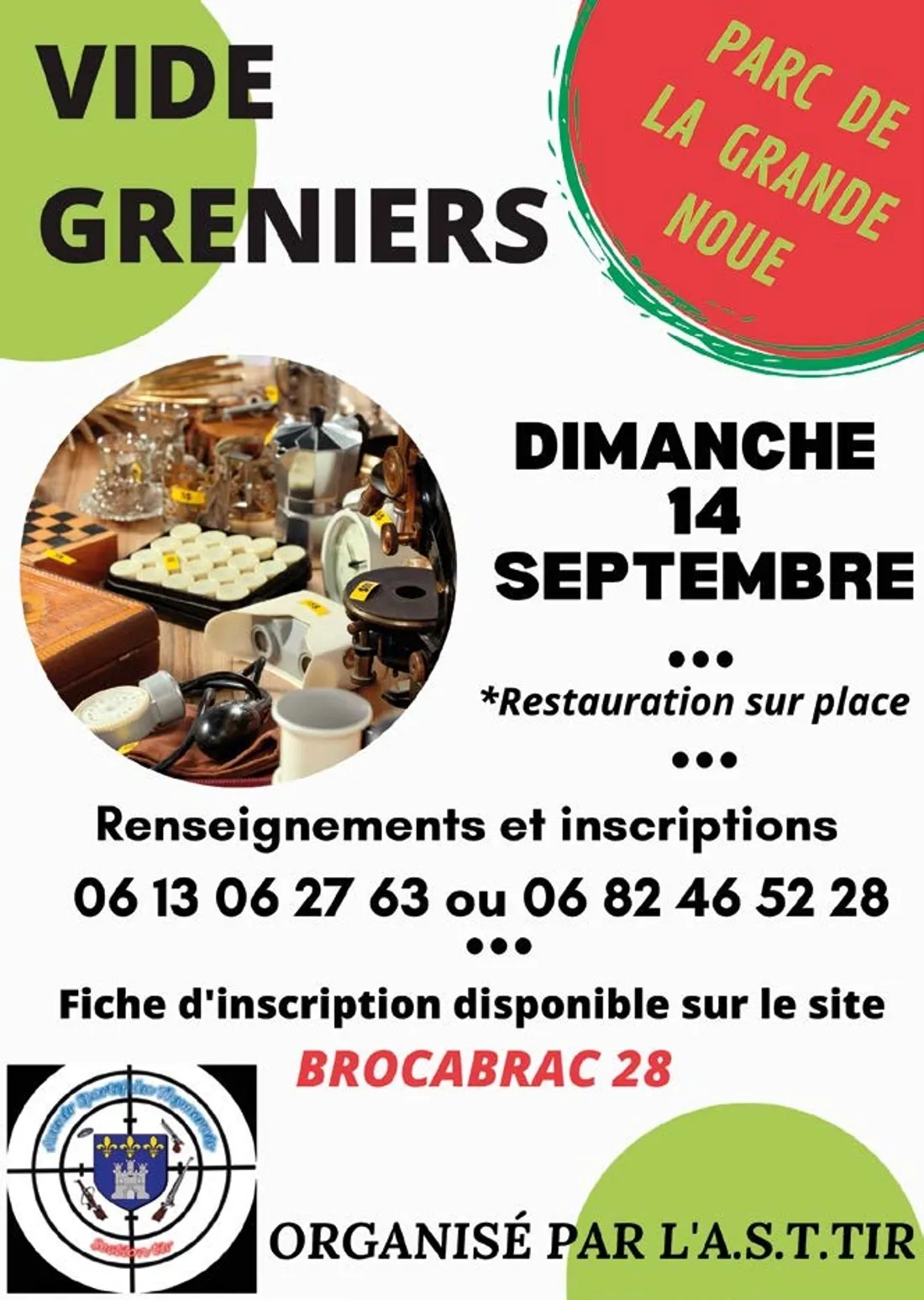 CHÂTEAUNEUF-EN-THYMERAIS - Vide-greniers de l'AST Tir