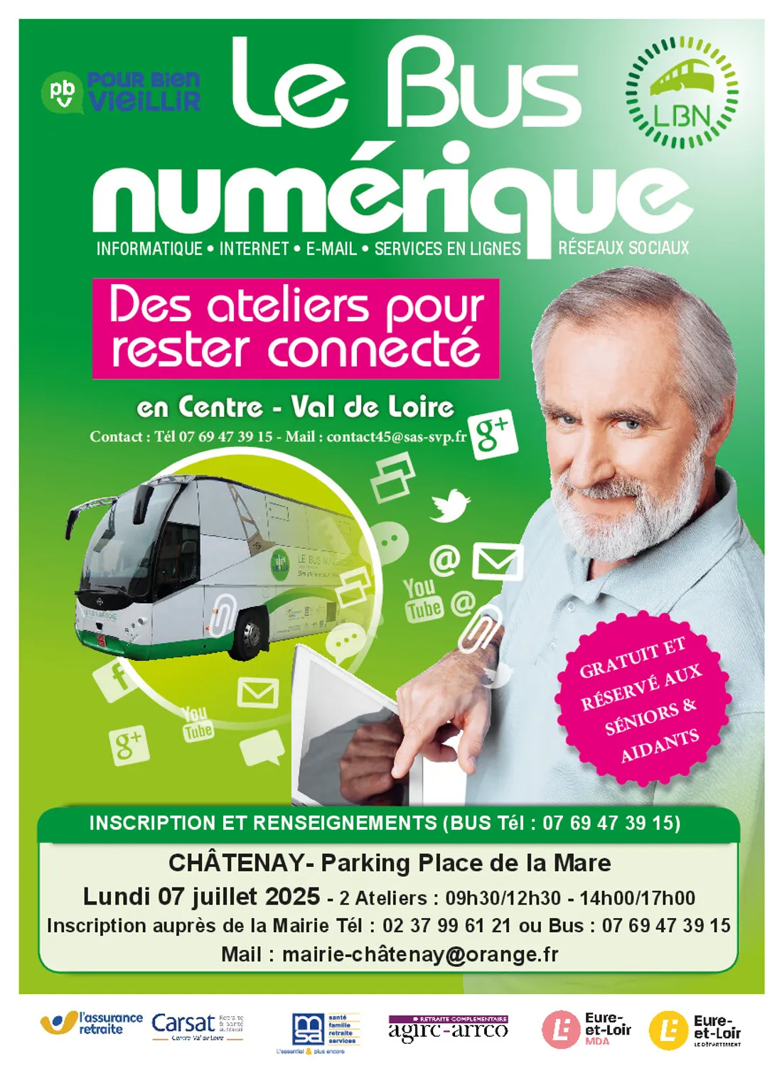 CHÂTENAY - Bus numérique