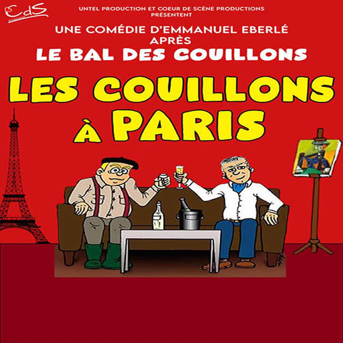 CHÉCY (45) - Théâtre : Les couillons à Paris