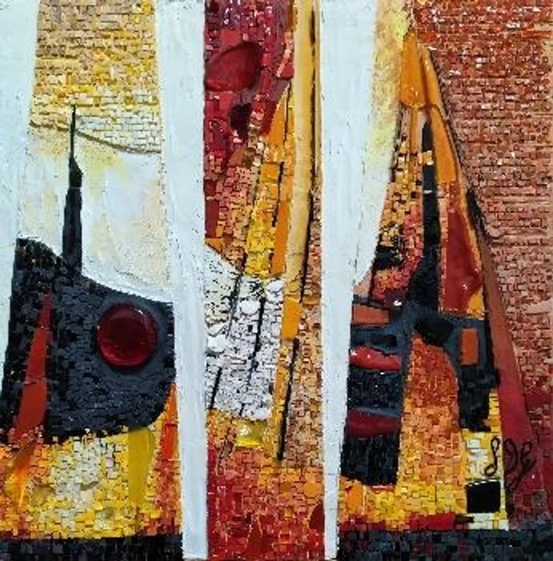 CHARTRES - Chemin des Arts : Magali Delmond-Blanchaert, SDG (mosaïque)