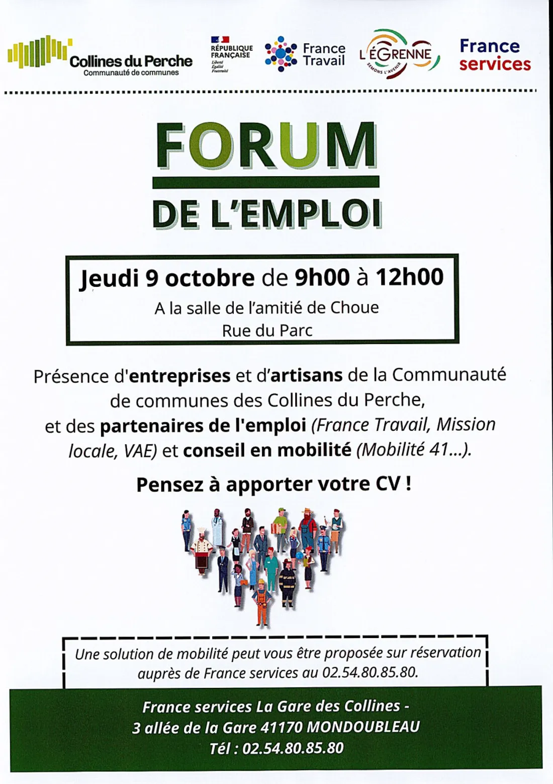 CHOUE (41) - Forum de l'emploi