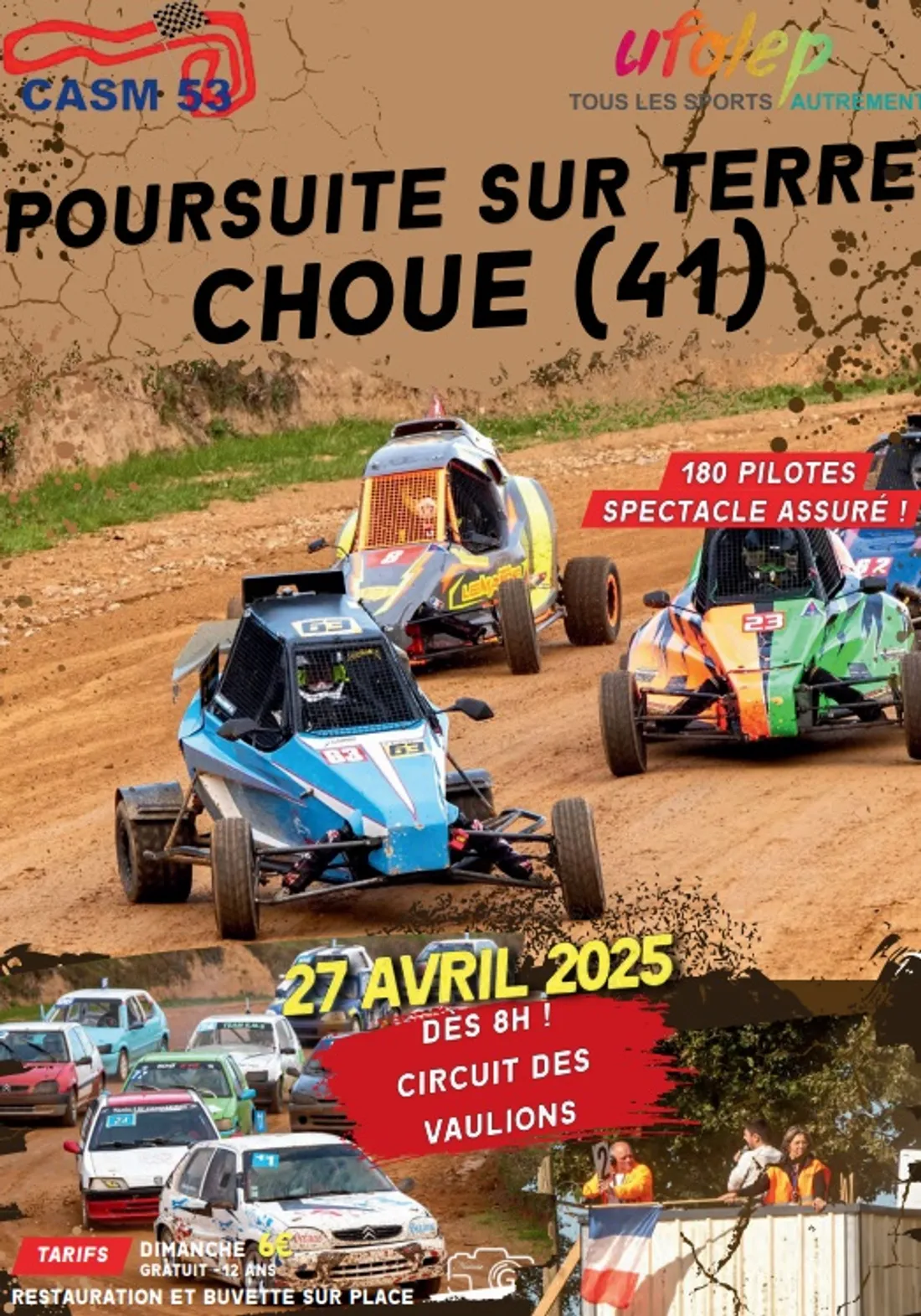 CHOUE (41) – Kart-Cross et Poursuite sur Terre 