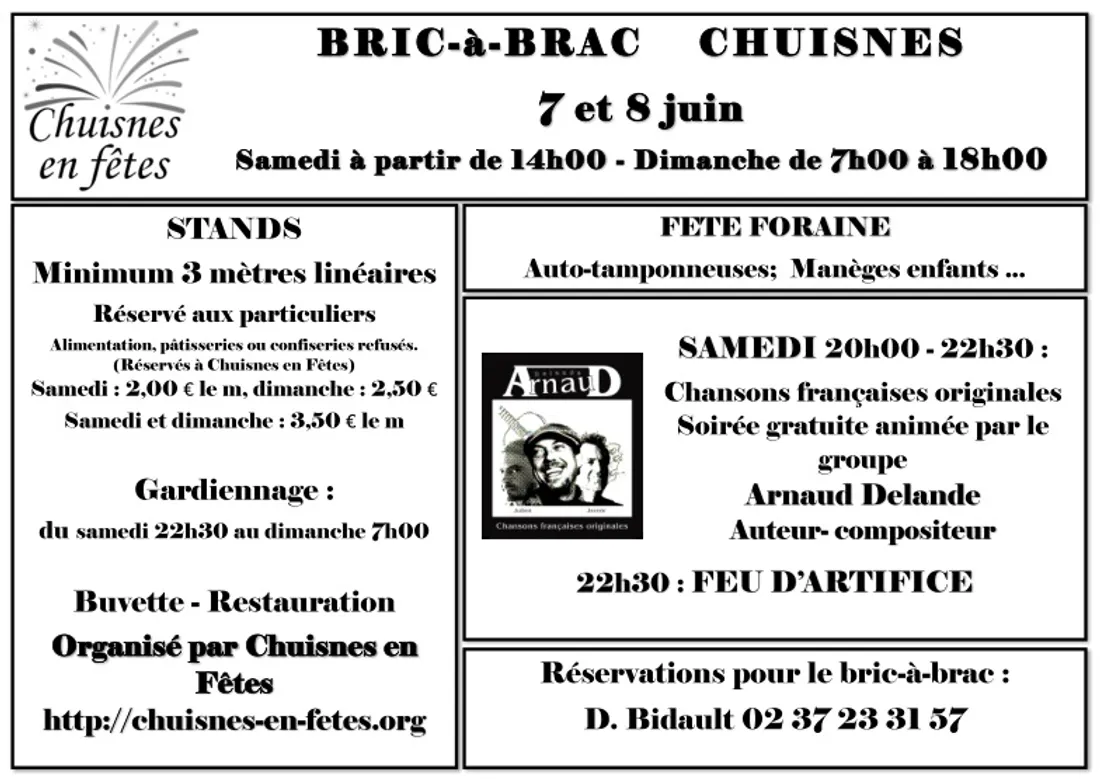 CHUISNES - Bric-à-brac de Chuisnes en fêtes
