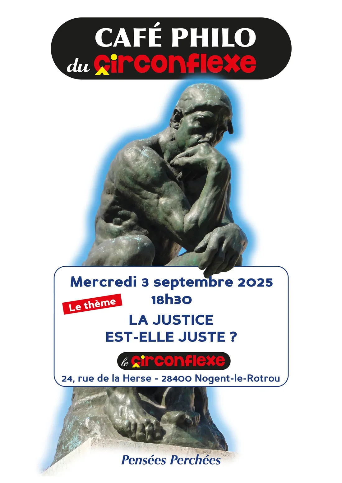 NOGENT-LE-ROTROU - Café philo : La justice est-elle juste ?