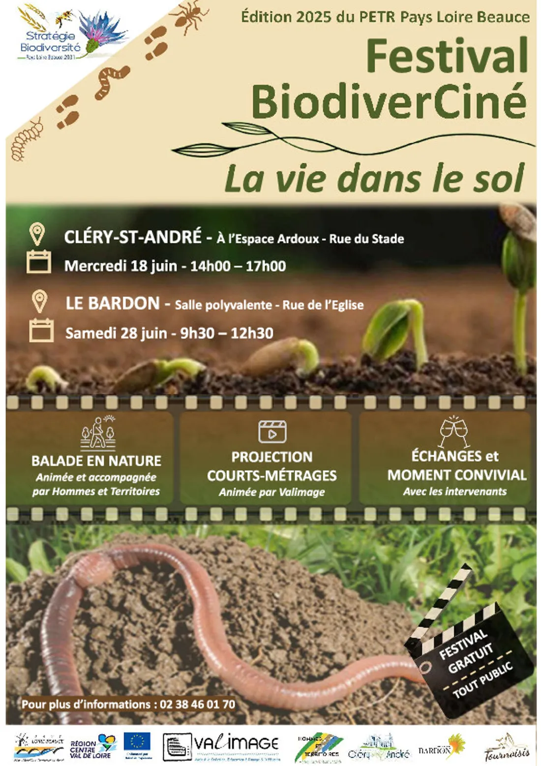 CLÉRY-SAINT-ANDRÉ (45) - Festival BiodiverCiné