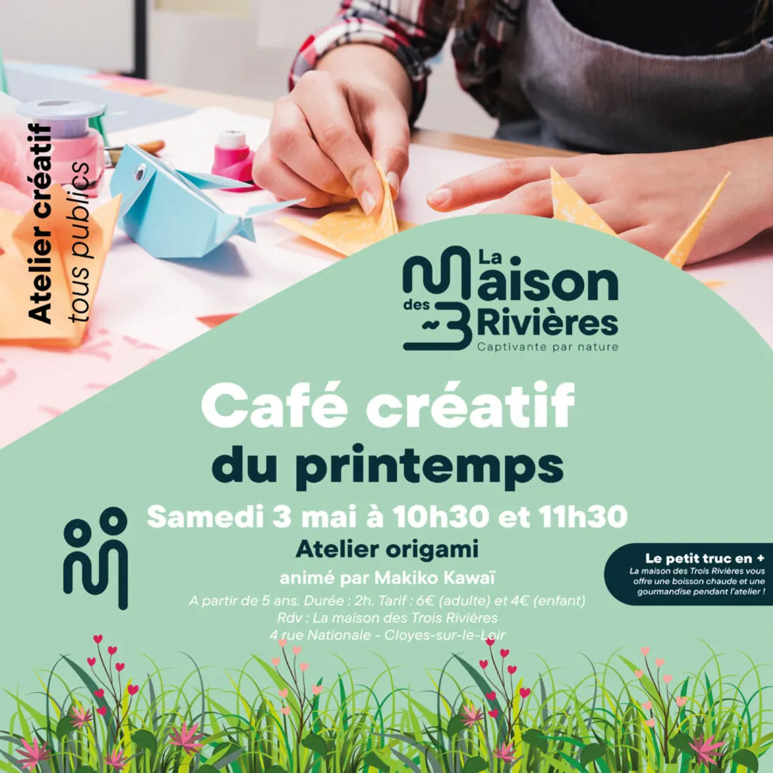 CLOYES-SUR-LE-LOIR - Café créatif de printemps