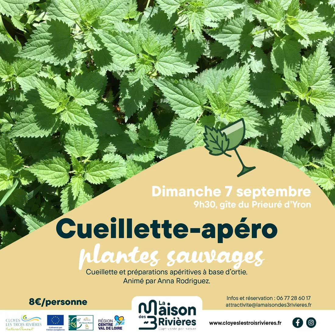 CLOYES-SUR-LE-LOIR - Atelier cuisine de plantes sauvages