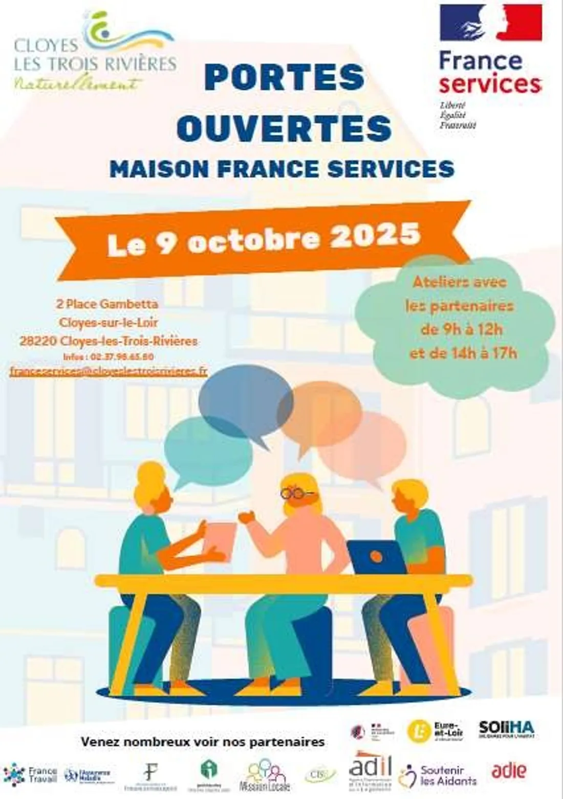 CLOYES-SUR-LE-LOIR - Portes-ouvertes de la Maison France Services