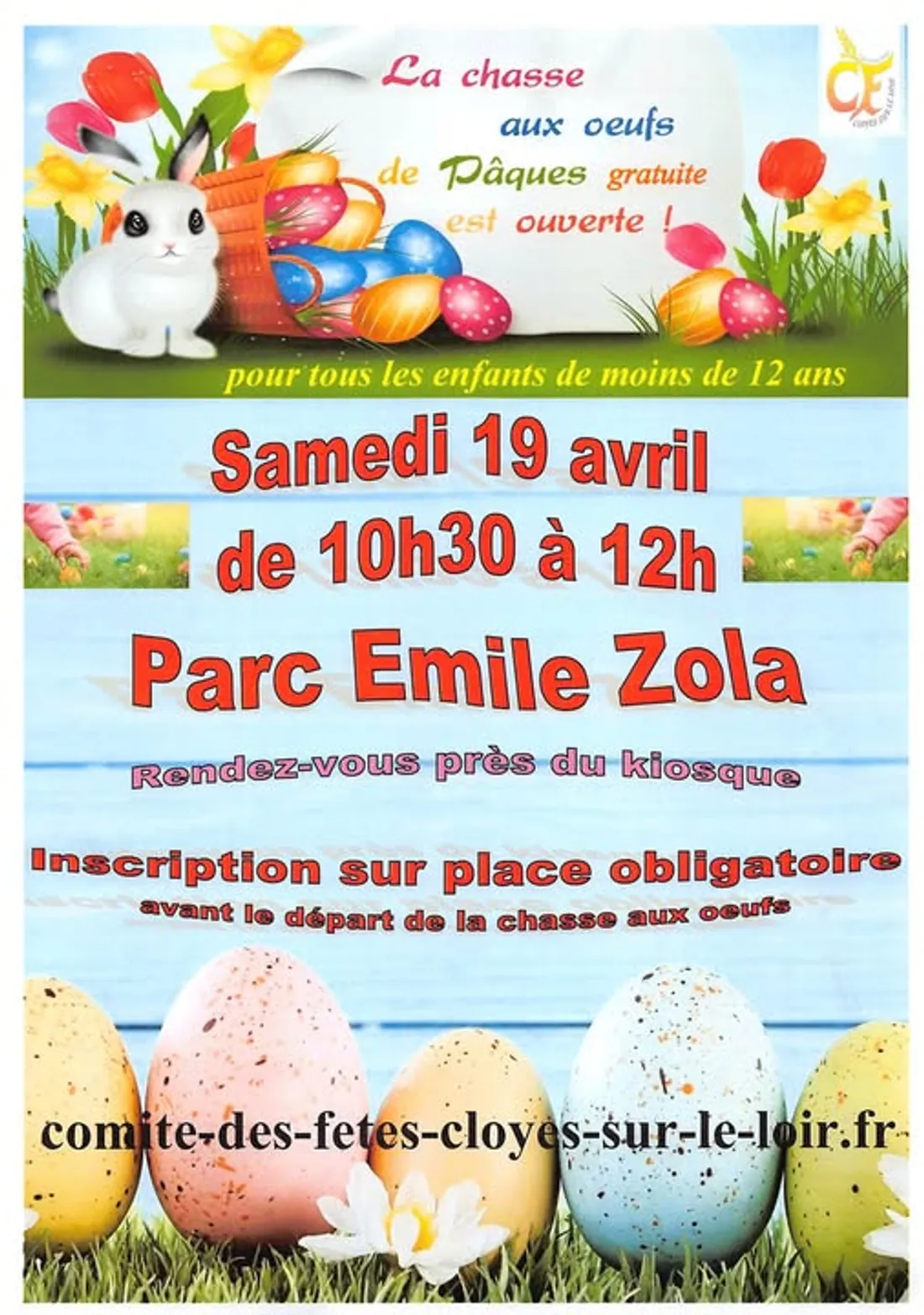 CLOYES-SUR-LE-LOIR - Chasse aux œufs