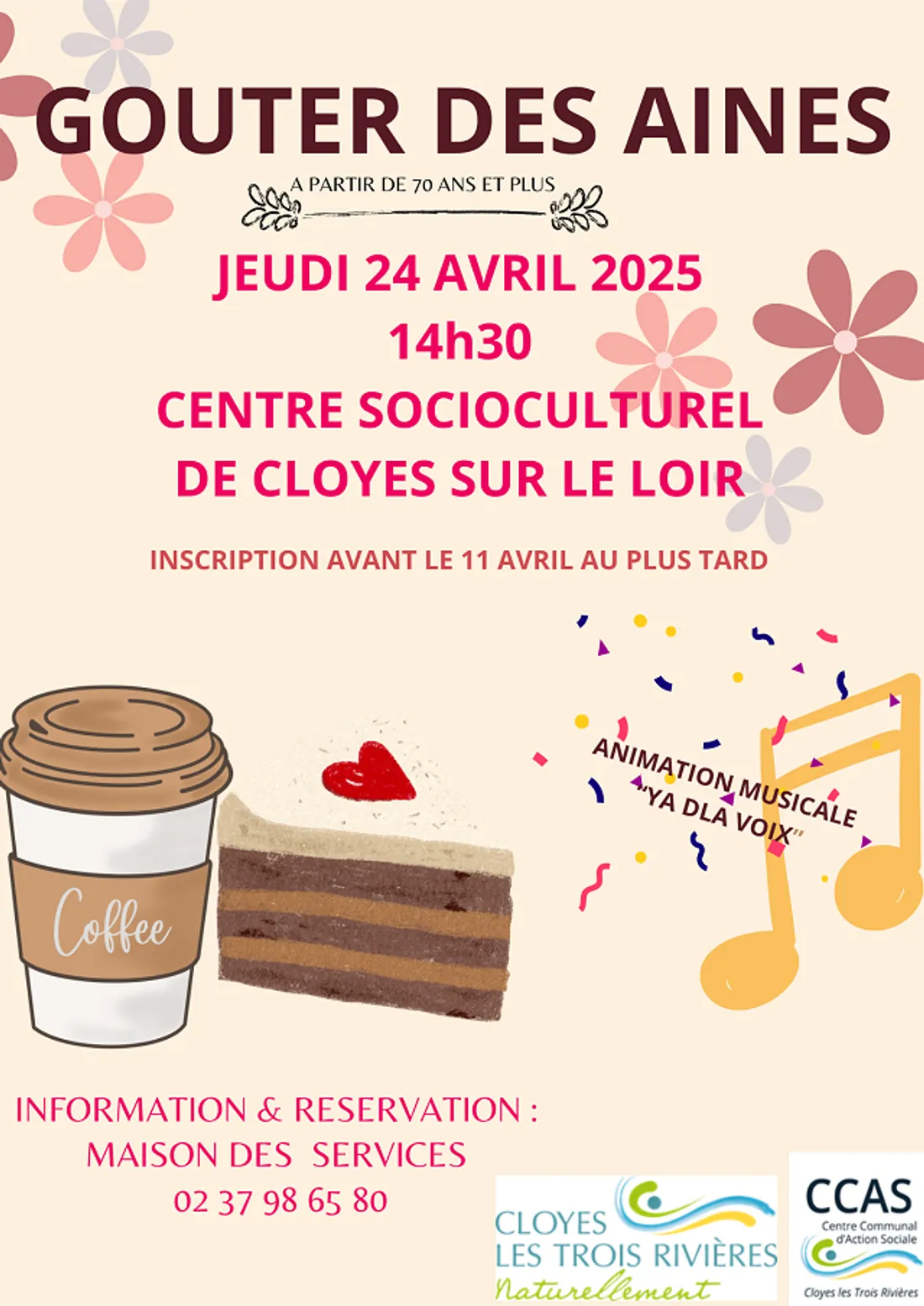 CLOYES-SUR-LE-LOIR - Goûter des aînés