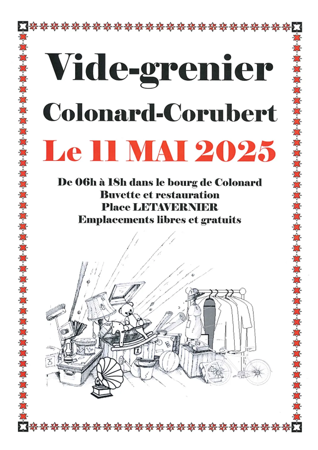 COLONARD-CORUBERT (61) - Vide-greniers