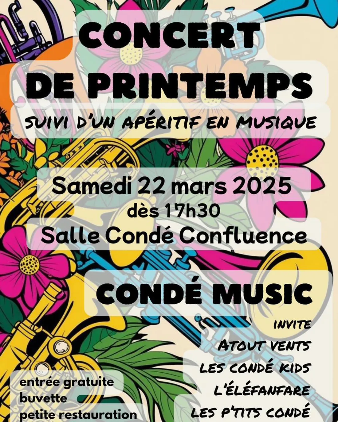 CONDÉ-SUR-HUISNE (61) - Concert de printemps