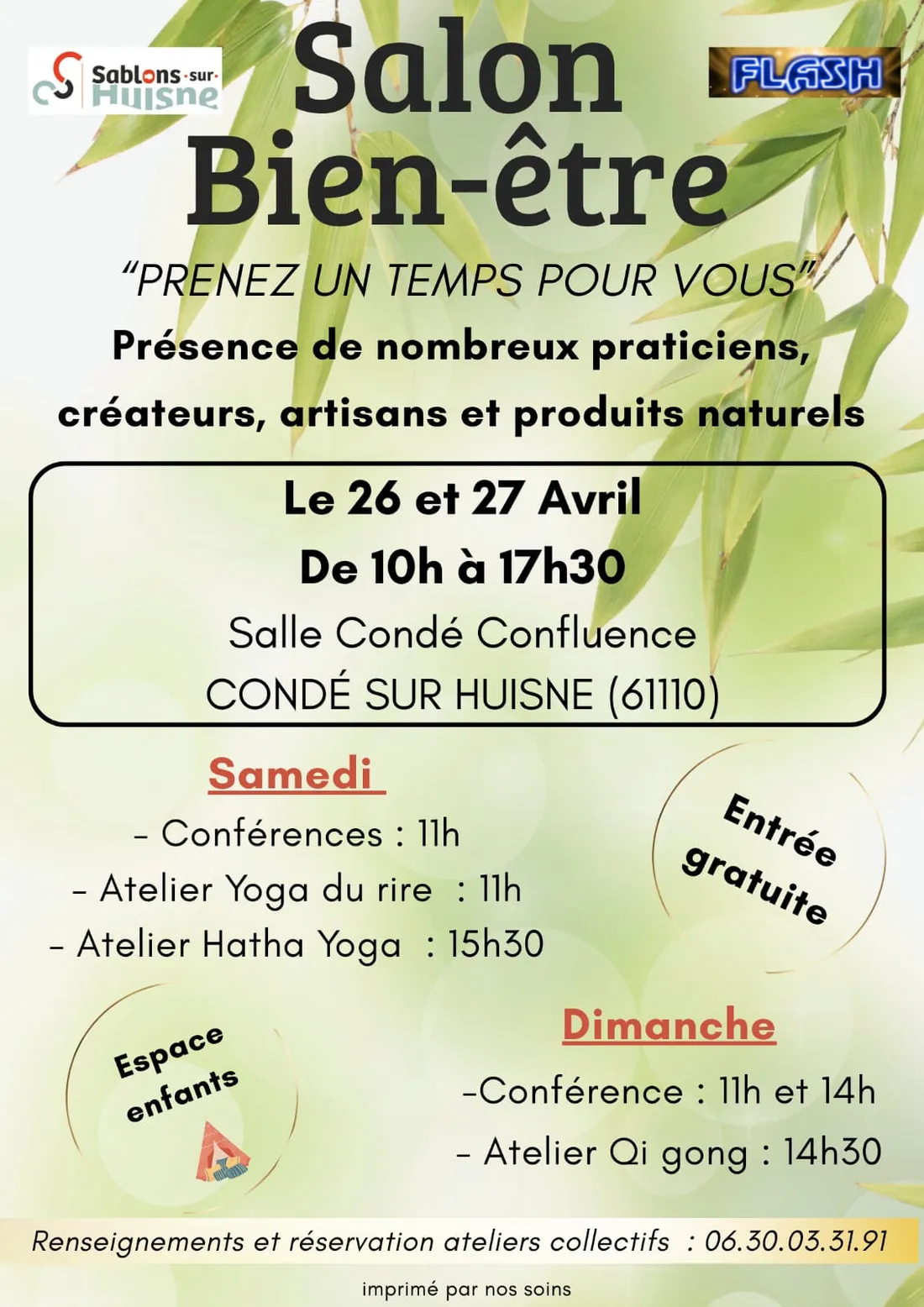CONDÉ-SUR-HUISNE (61) - Salon du bien-être