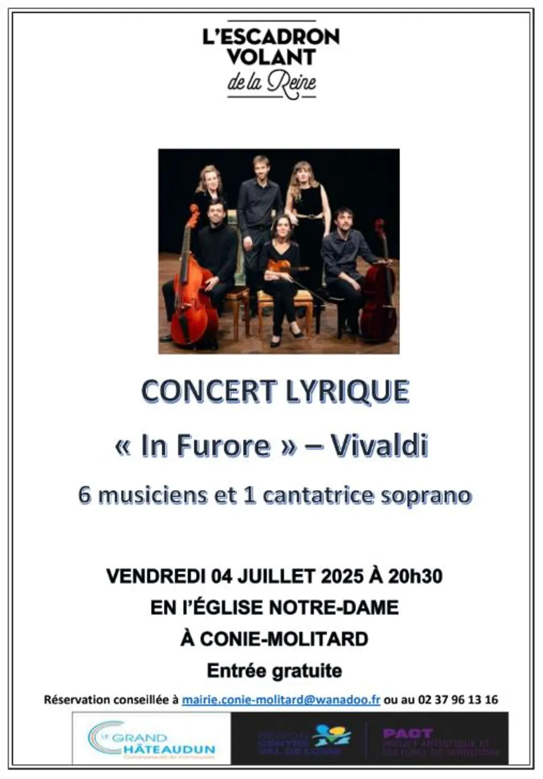 CONIE-MOLITARD - Concert lyrique : In Furore - Vivaldi