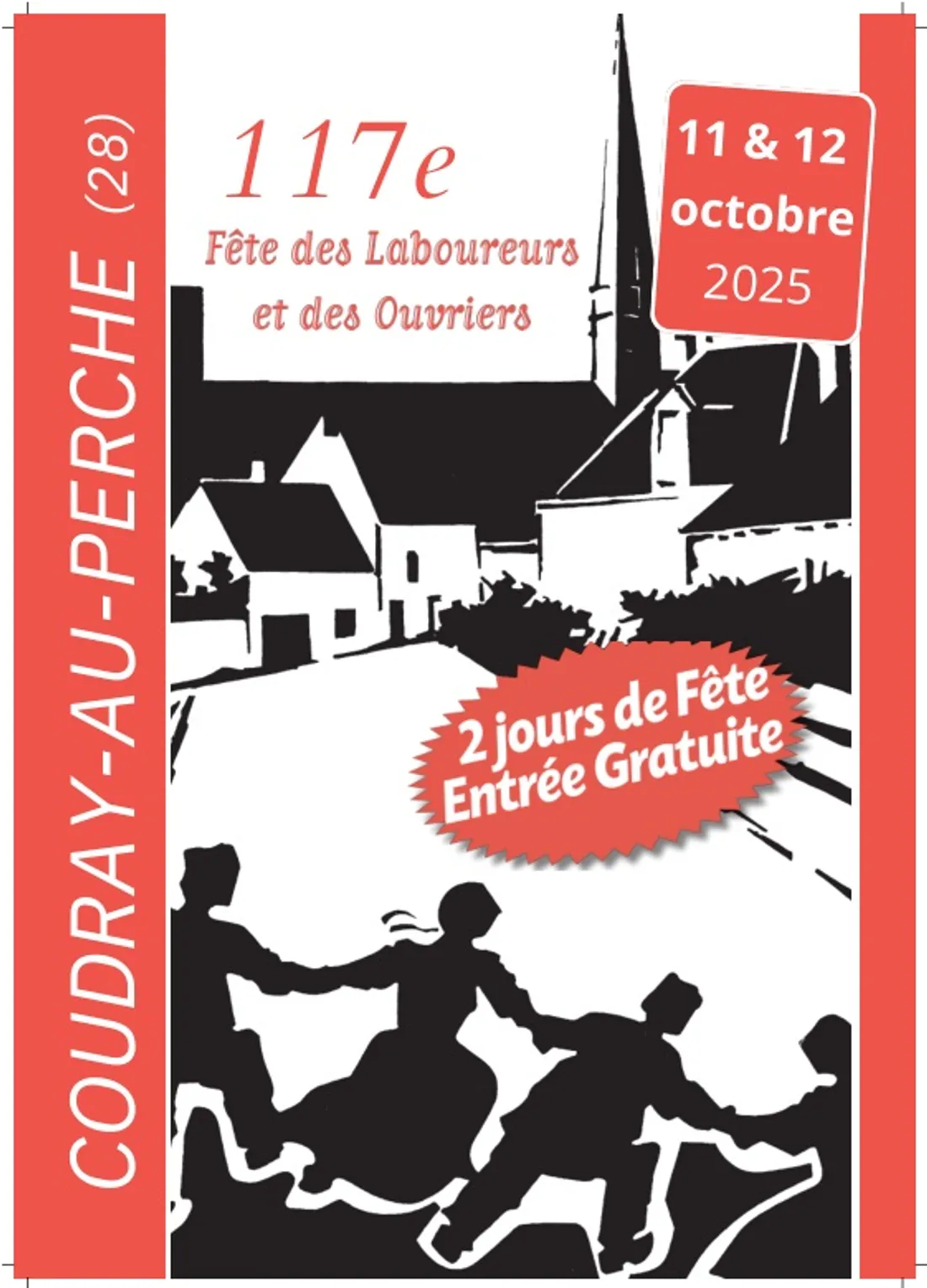 COUDRAY-AU-PERCHE - 117e Fête des Laboureurs et des Ouvriers