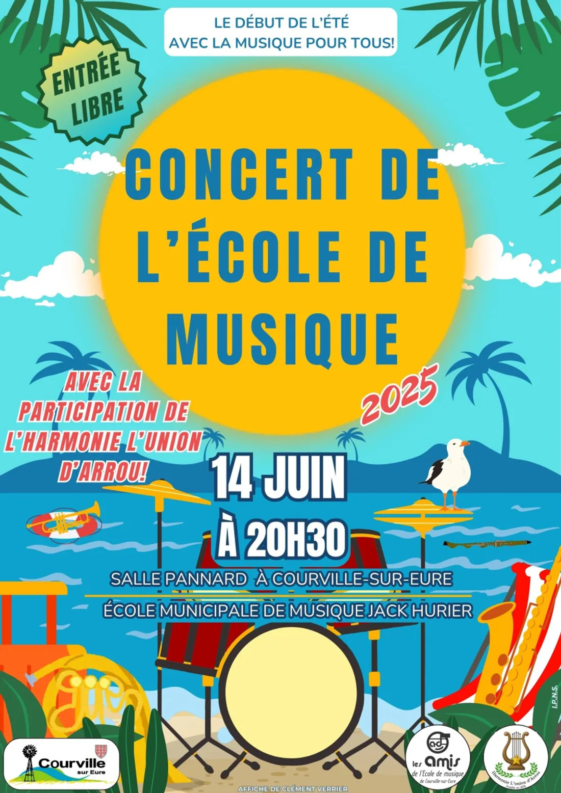 COURVILLE-SUR-EURE - Concert de l'orchestre d'harmonie