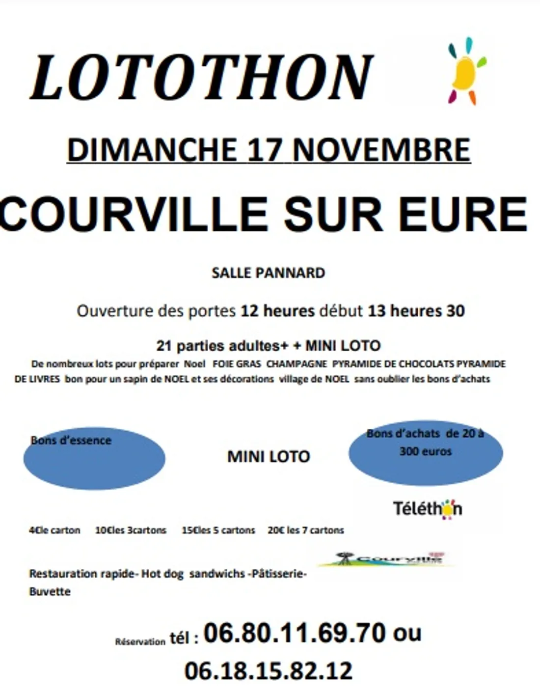 COURVILLE-SUR-EURE - Lotothon 