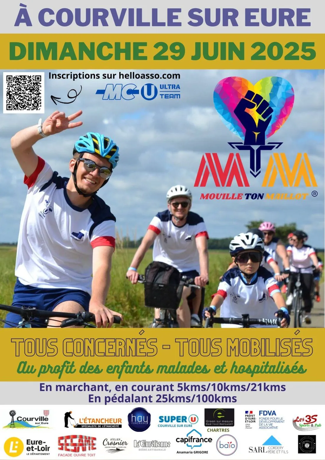 COURVILLE-SUR-EURE - Mouille ton maillot