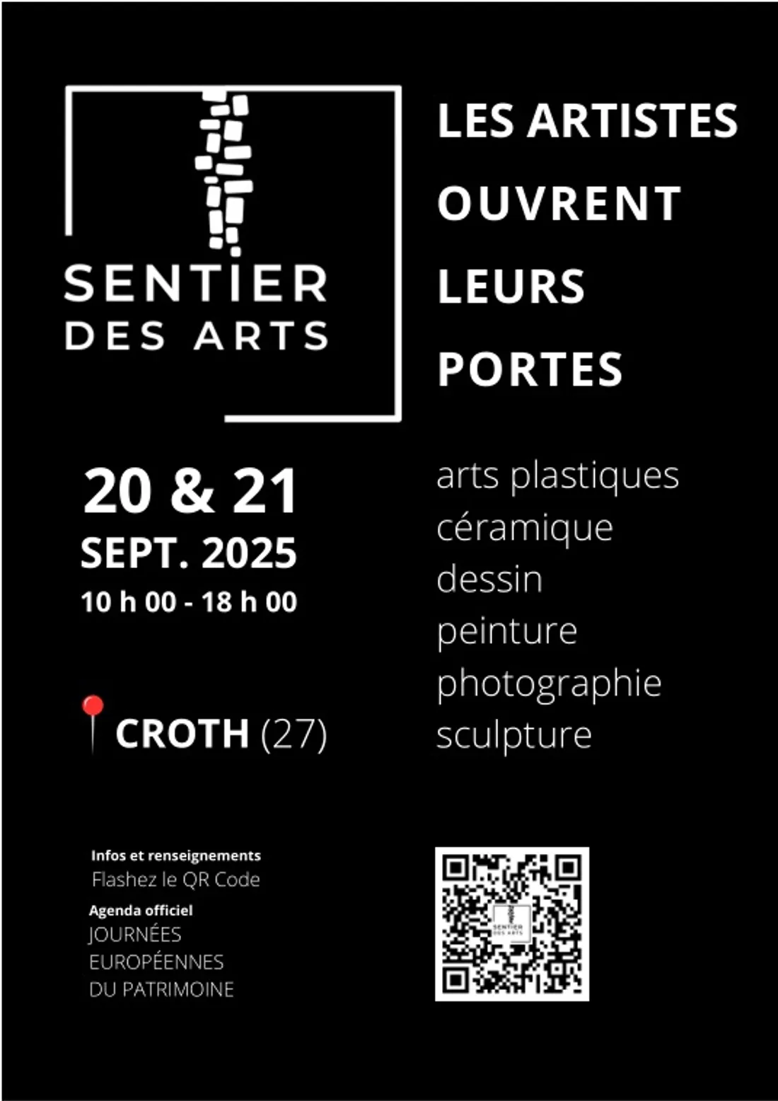 CROTH (27) - Sentier des arts, les artistes ouvrent leurs portes