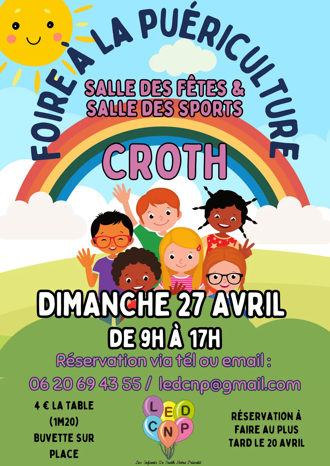CROTH (27) - Foire à la puériculture