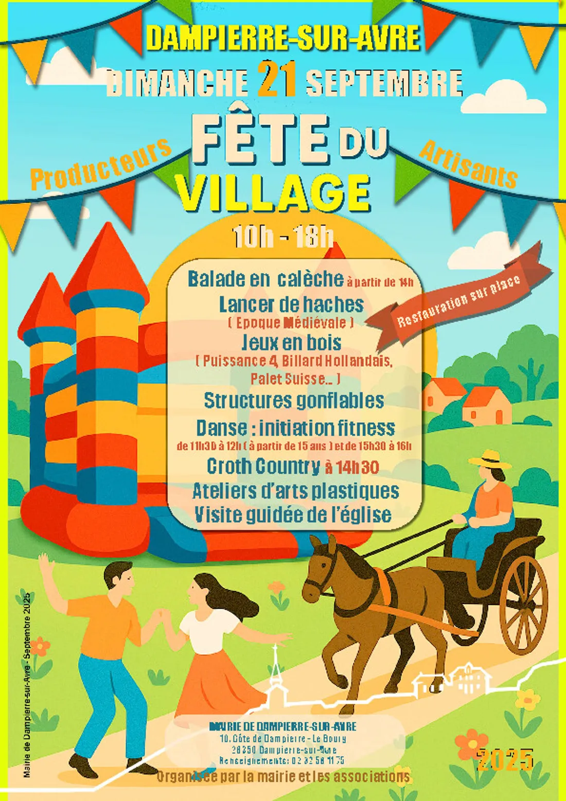 DAMPIERRE-SUR-AVRE - Fête du village