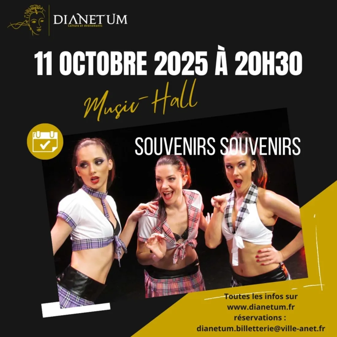 ANET - Saison culturelle : Souvenirs Souvenirs