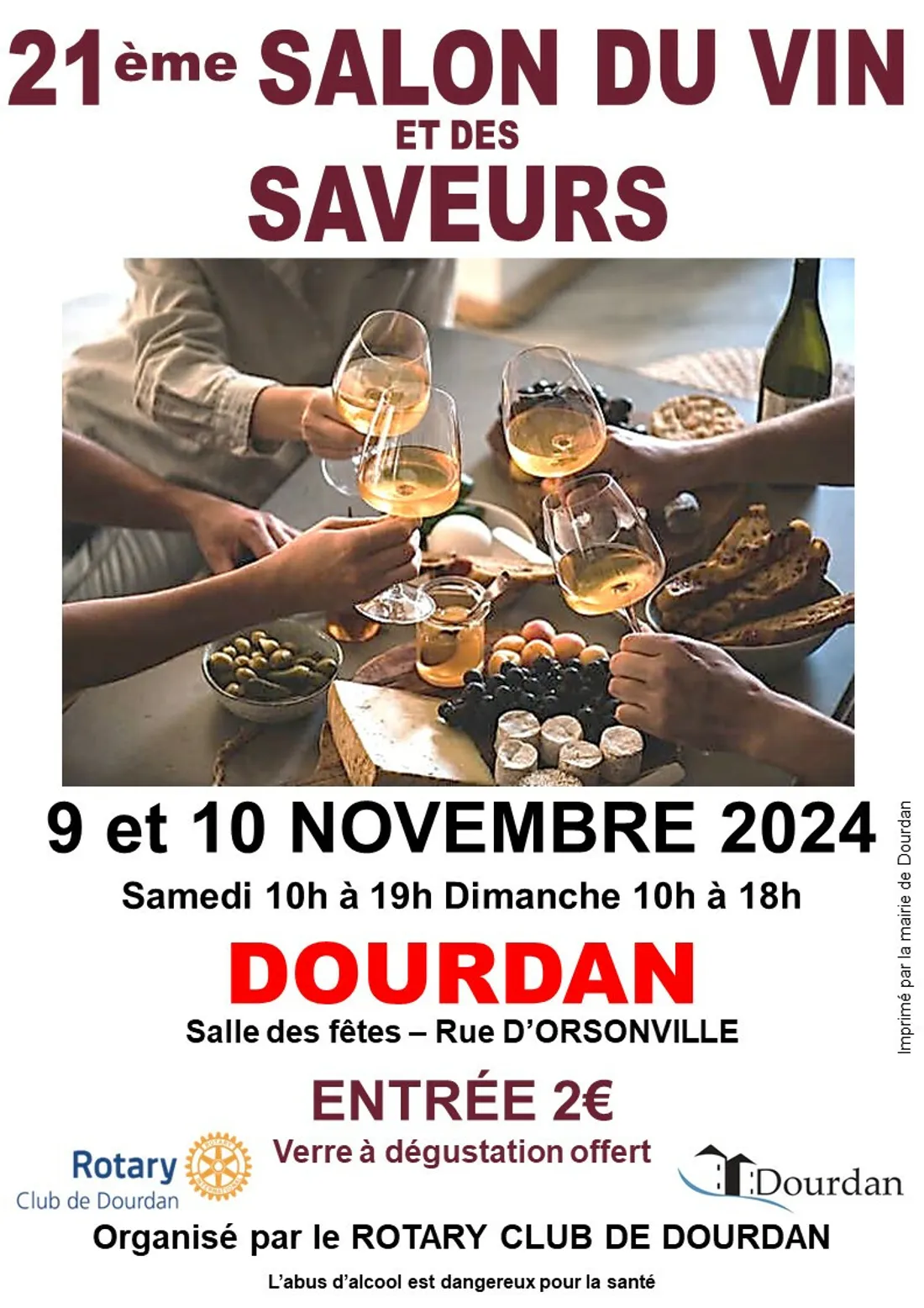 DOURDAN (91) - Salon du Vin et des Saveurs