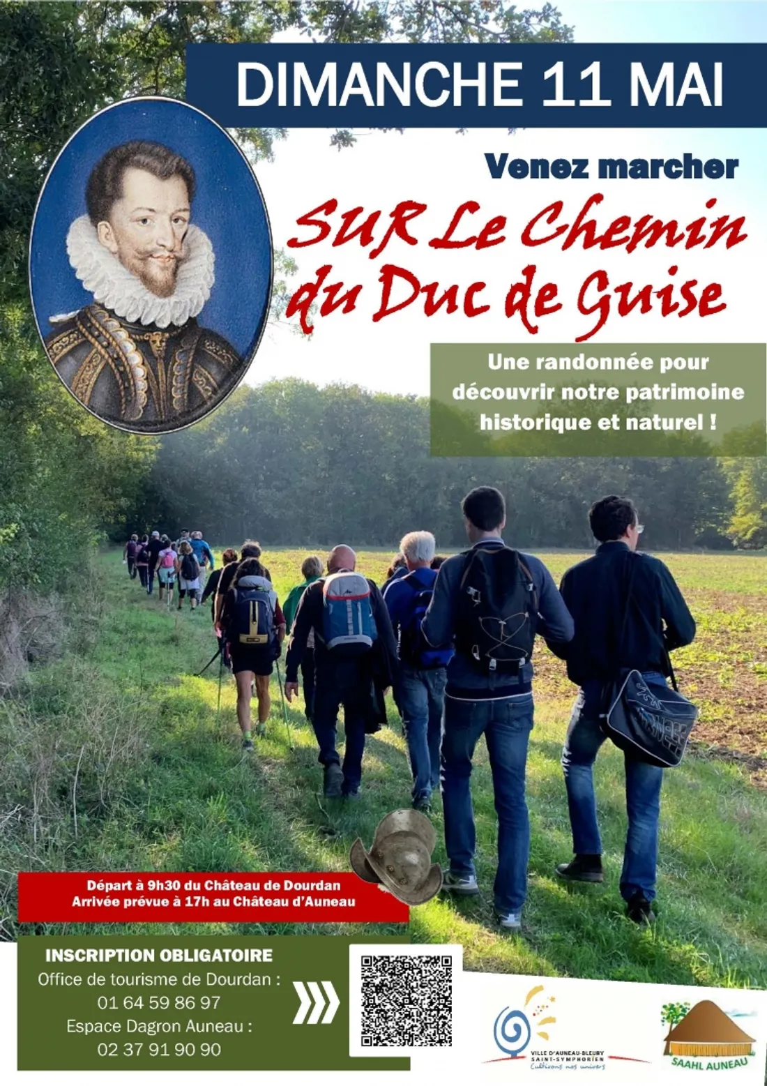 DOURDAN (91) - Randonnée sur le chemin du Duc de Guise