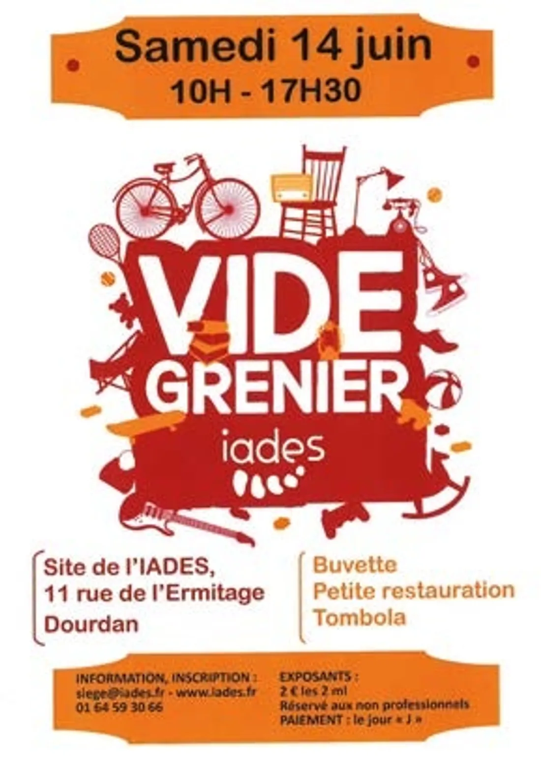 DOURDAN (91) - Vide-greniers de l'Iades
