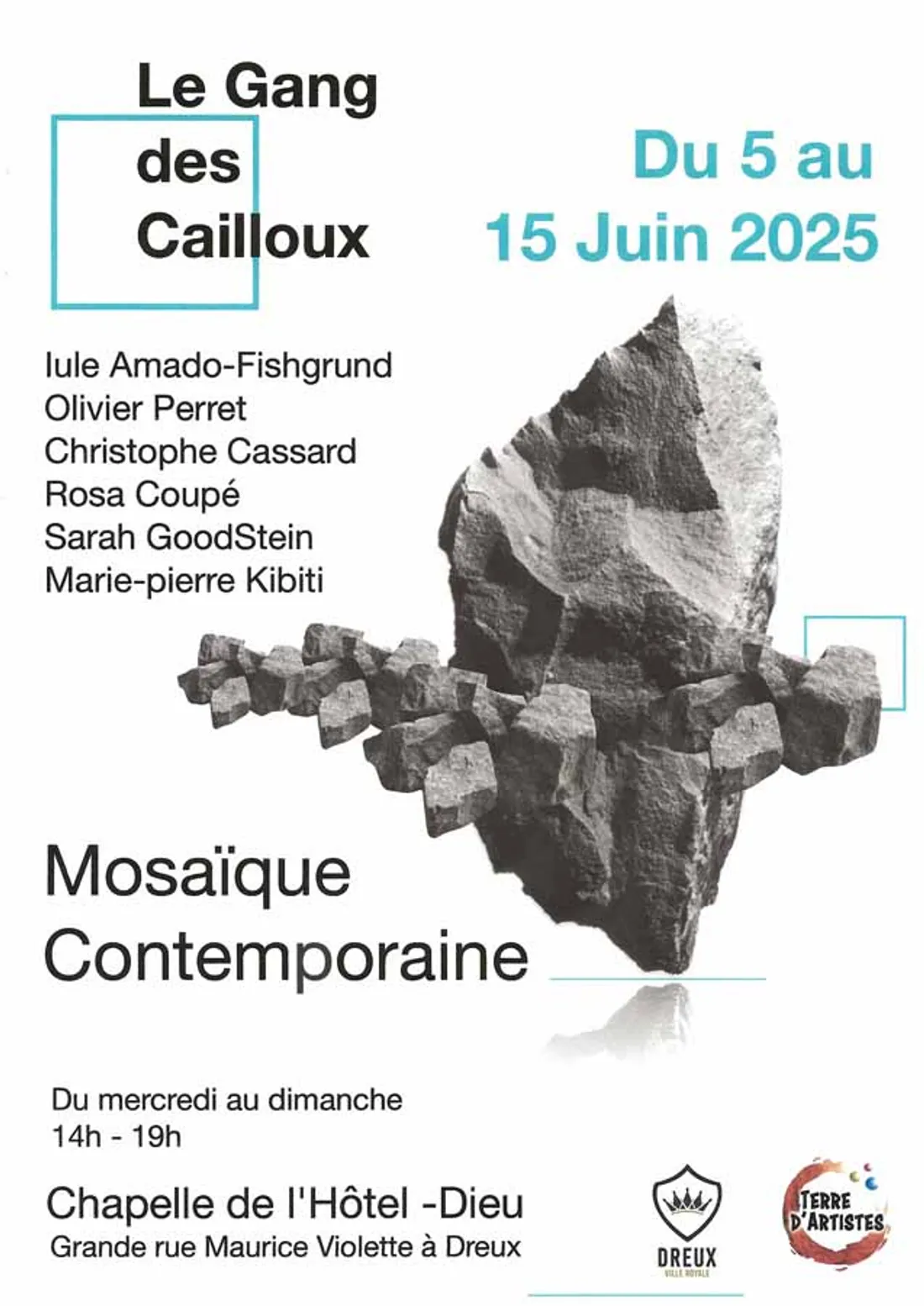 DREUX - Exposition : Le Gang des cailloux