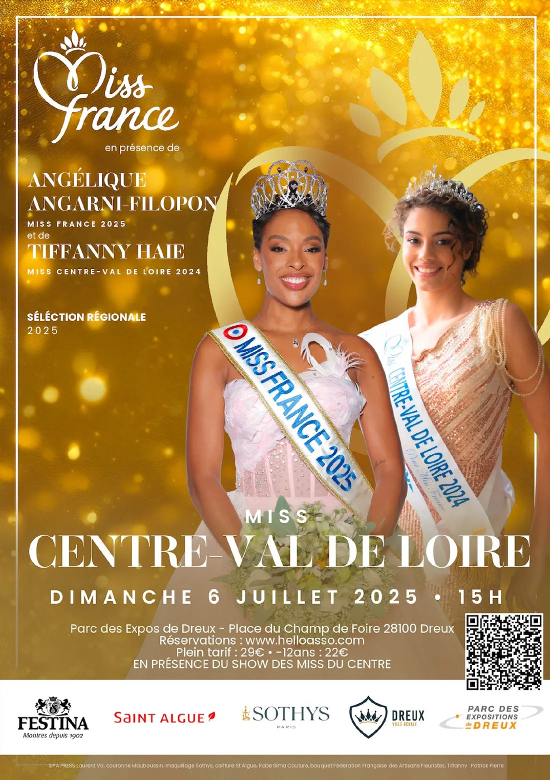 DREUX - Couronnement de Miss Centre-Val de Loire