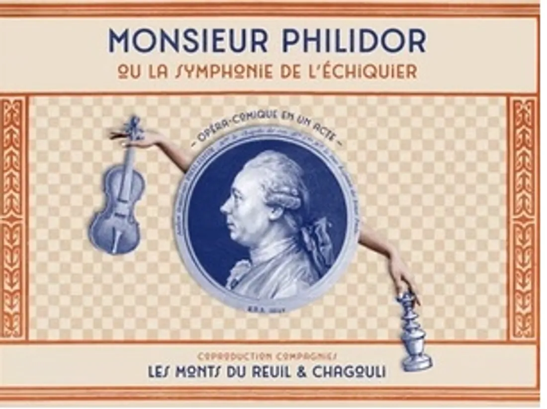 DREUX - Saison culturelle : Monsieur Philidor ou la symphonie de l'échiquier