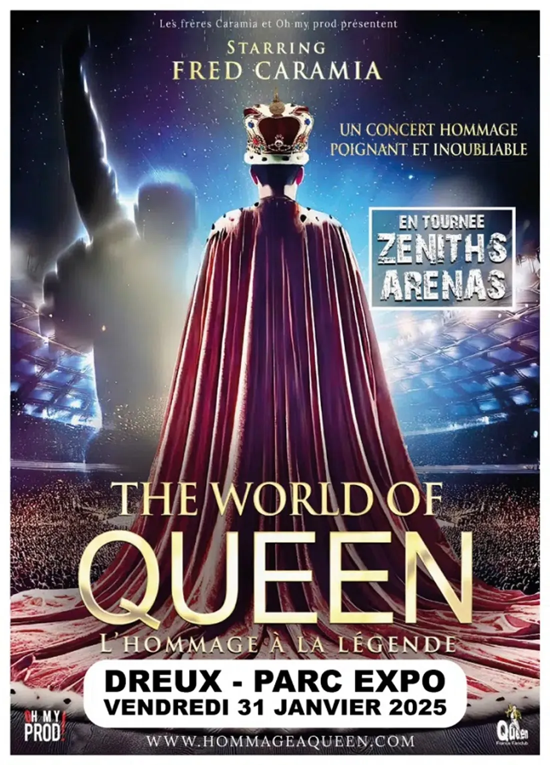 DREUX - Concert : The World of Queen