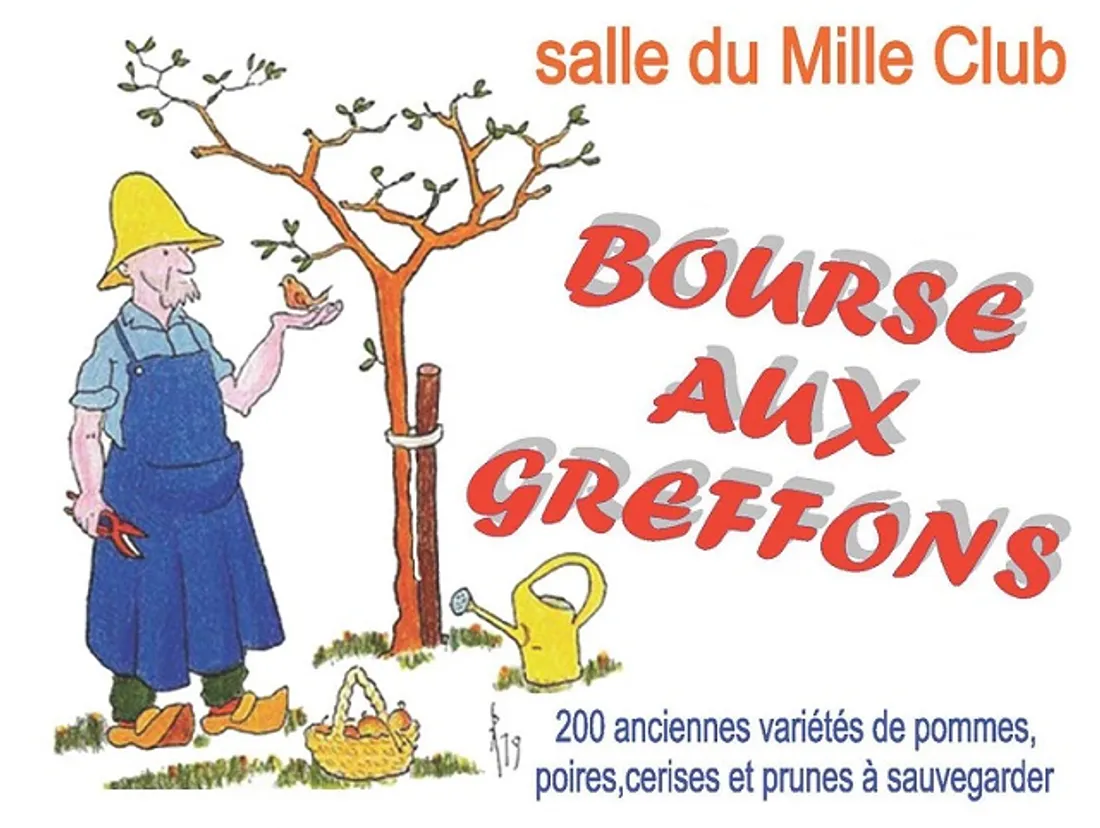 DROUÉ (41) - Bourse aux greffons