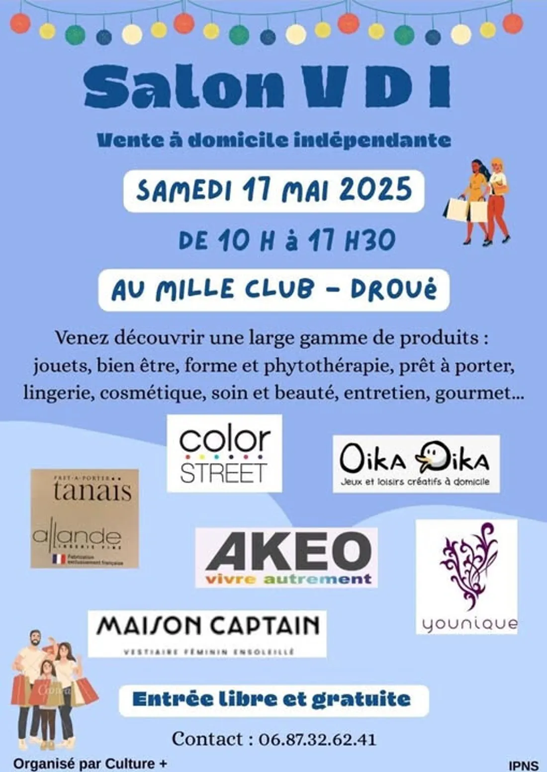 DROUÉ (41) - Salon VDI