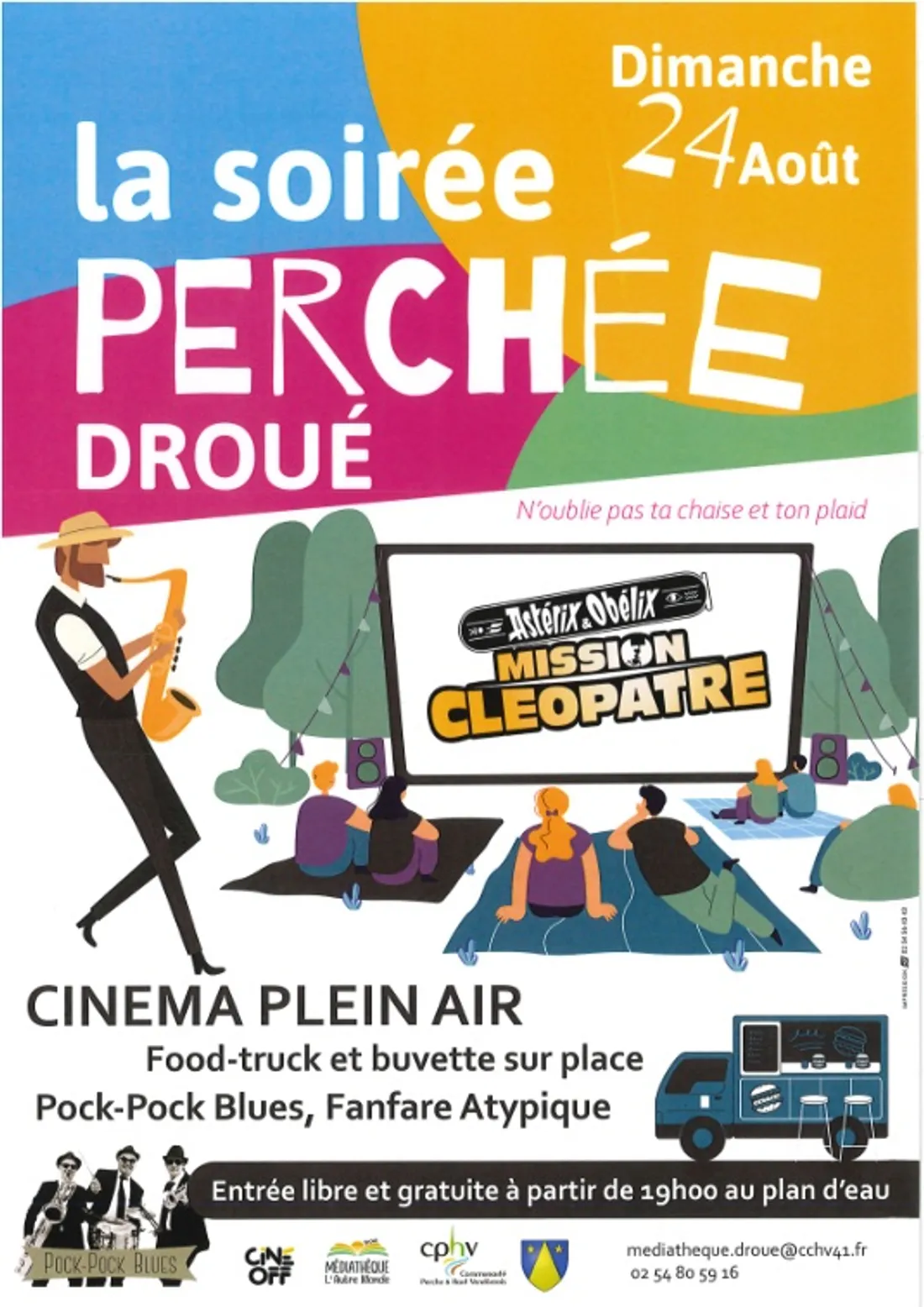 DROUÉ (41) - Ciné Plein air : Astérix et Obelix Mission Cléopatre