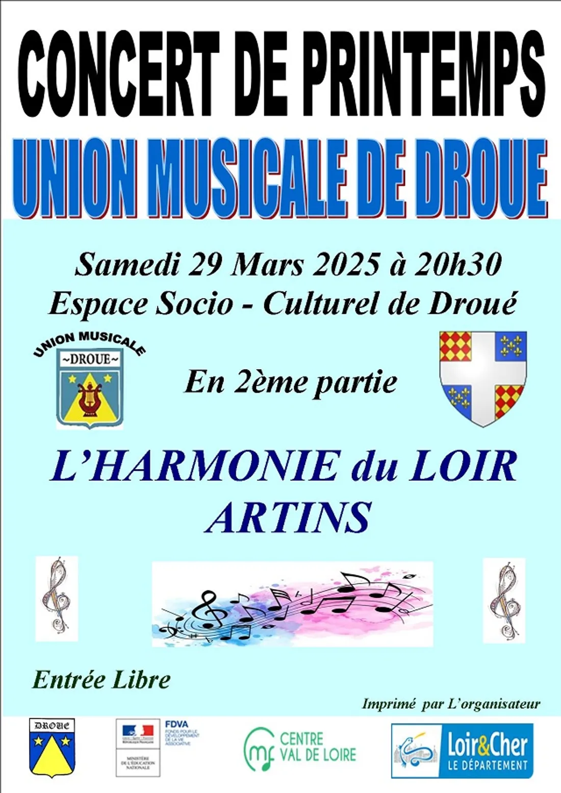 DROUÉ (41) - Concert de printemps