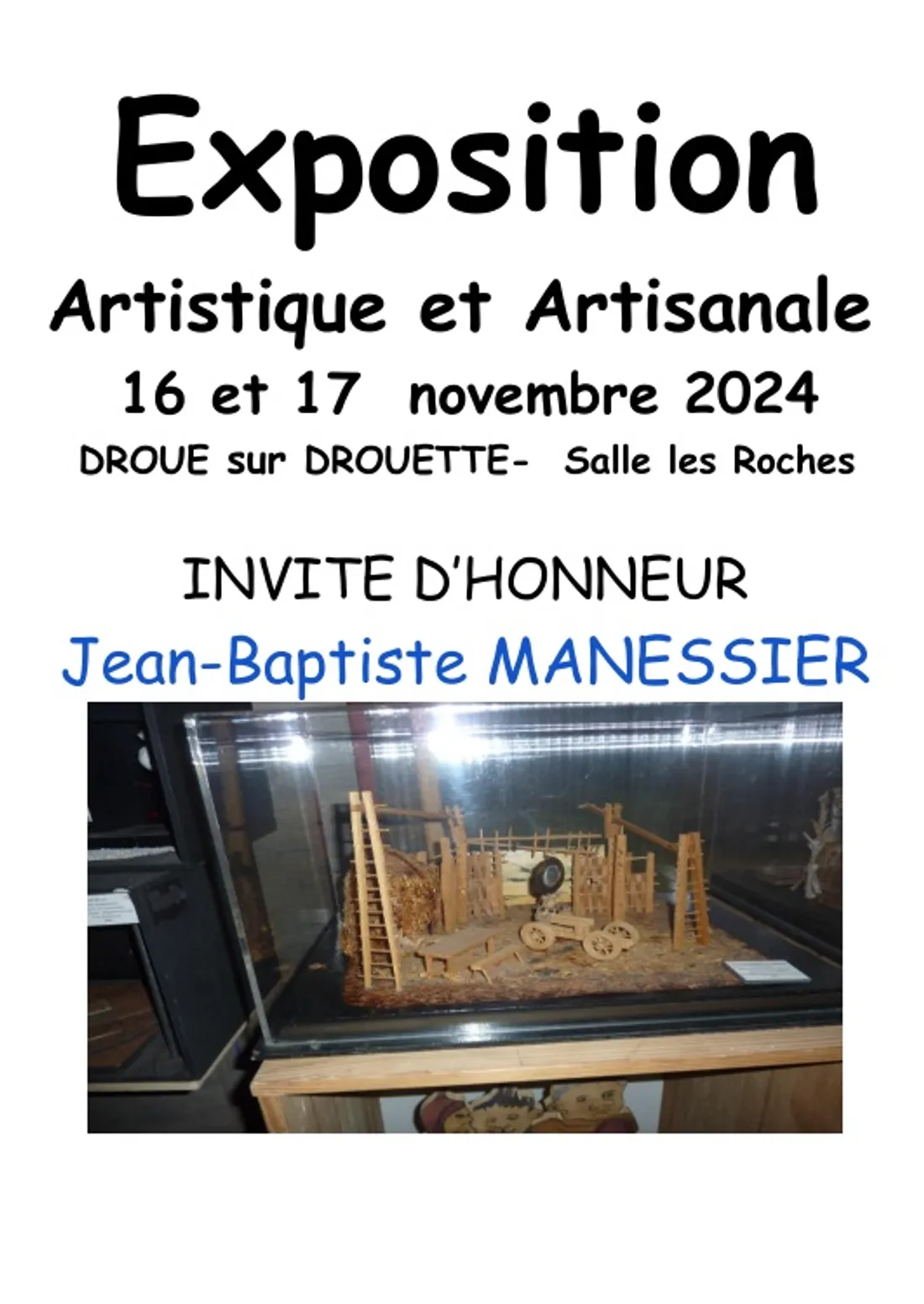 DROUE-SUR-DROUETTE - Exposition artistique et artisanale