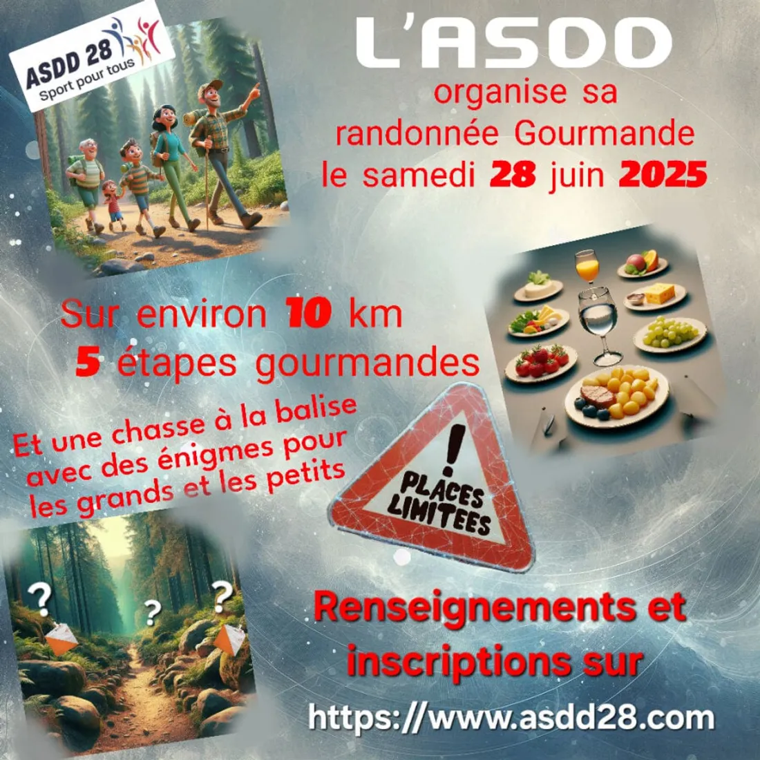 DROUE-SUR-DROUETTE - Randonnée gourmande de l'ASDD