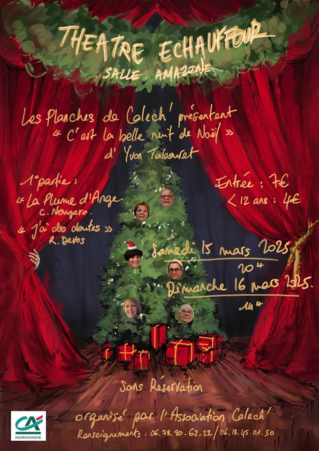 ECHAUFFOUR (61) - Représentation théâtrale
