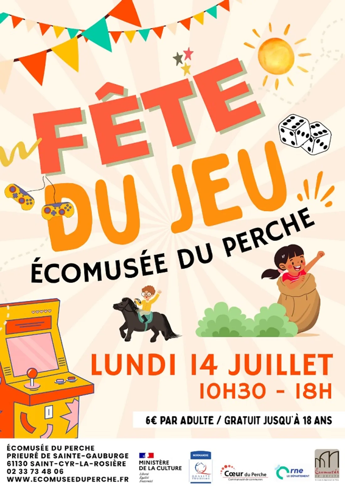SAINT-CYR-LA-ROSIÈRE (61) - Fête du jeu