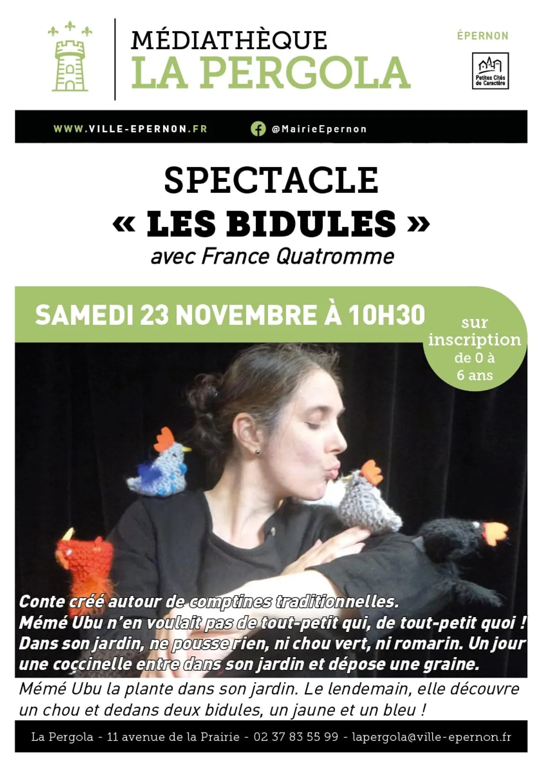 ÉPERNON : Jeune public : Les Bidules
