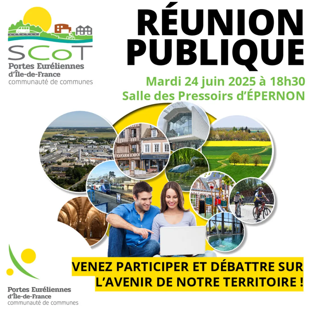 ÉPERNON - Réunion publique : avenir de notre territoire