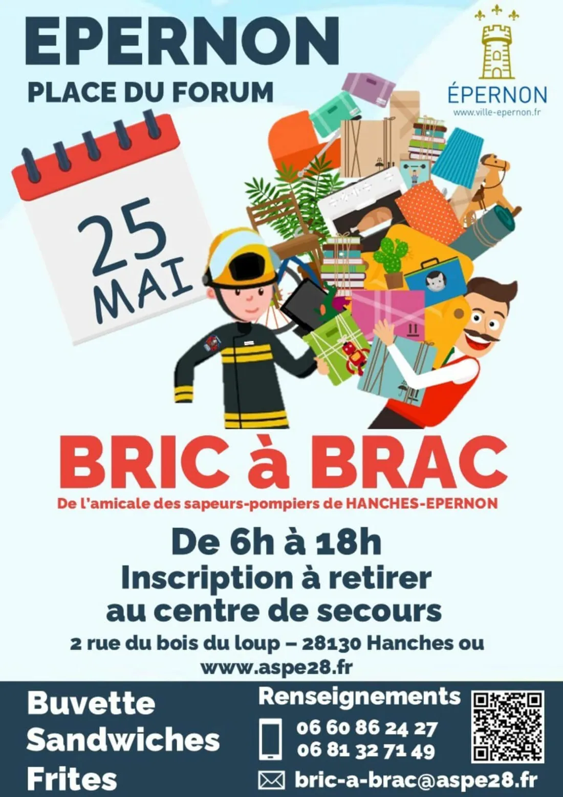 ÉPERNON - Bric-à-brac des pompiers