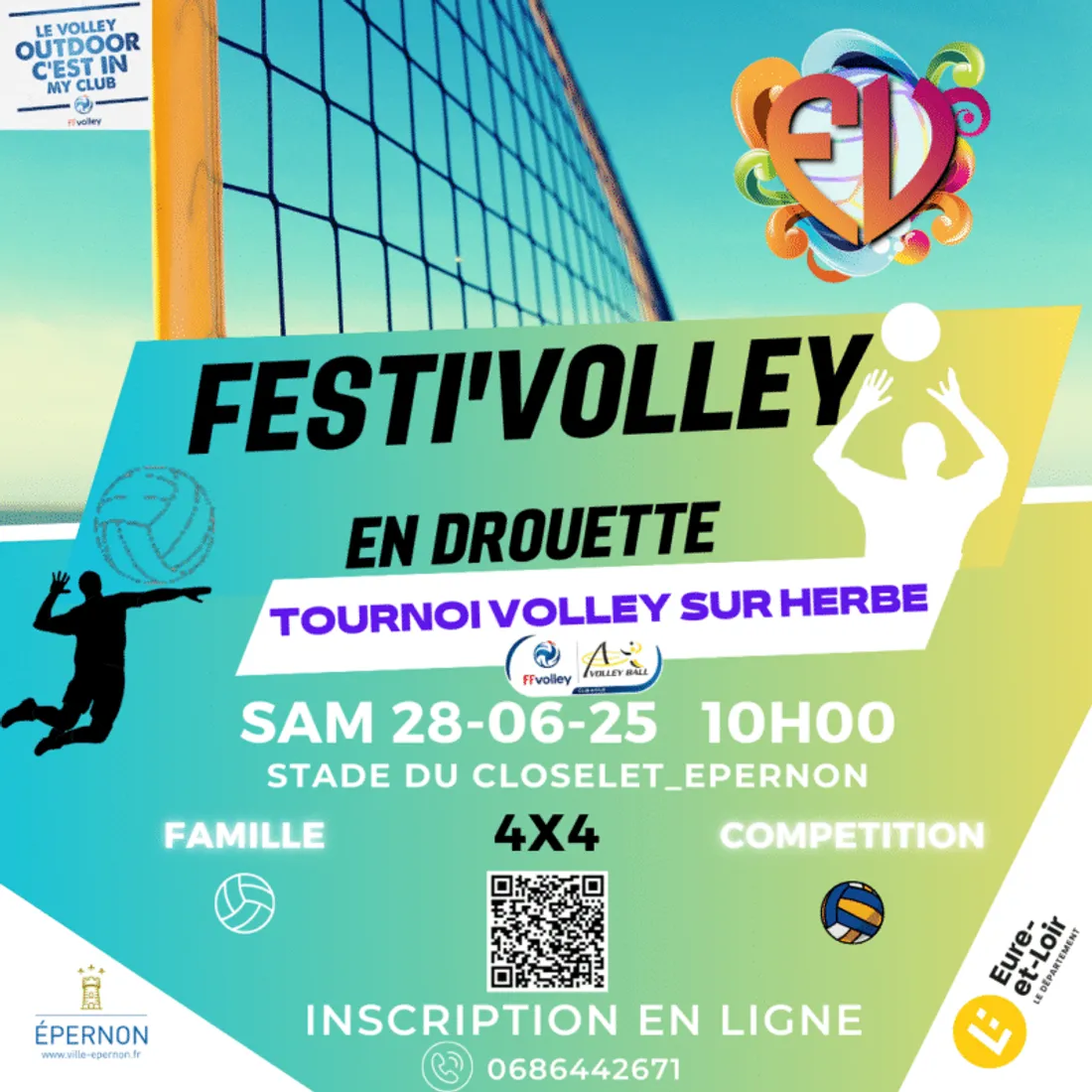 ÉPERNON - Festi'Volley en Drouette