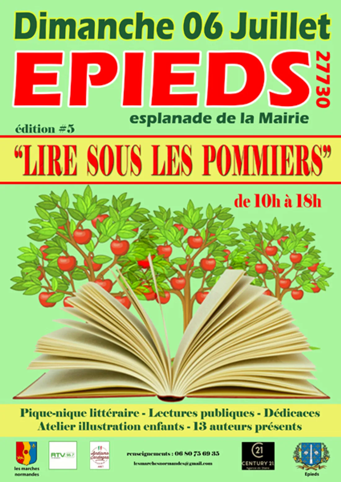 EPIEDS (27) - Lire sous les pommiers